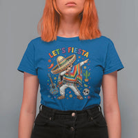 Lets Fiesta T Shirt For Women Funny Dabbing Boy Cinco De Mayo Fiesta