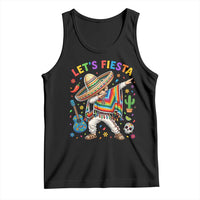 Lets Fiesta Tank Top Funny Dabbing Boy Cinco De Mayo Fiesta