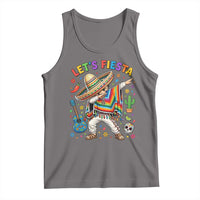 Lets Fiesta Tank Top Funny Dabbing Boy Cinco De Mayo Fiesta