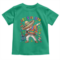 Lets Fiesta Toddler T Shirt Funny Dabbing Boy Cinco De Mayo Fiesta