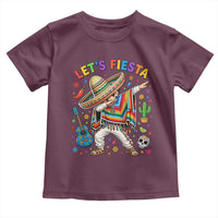 Lets Fiesta Toddler T Shirt Funny Dabbing Boy Cinco De Mayo Fiesta