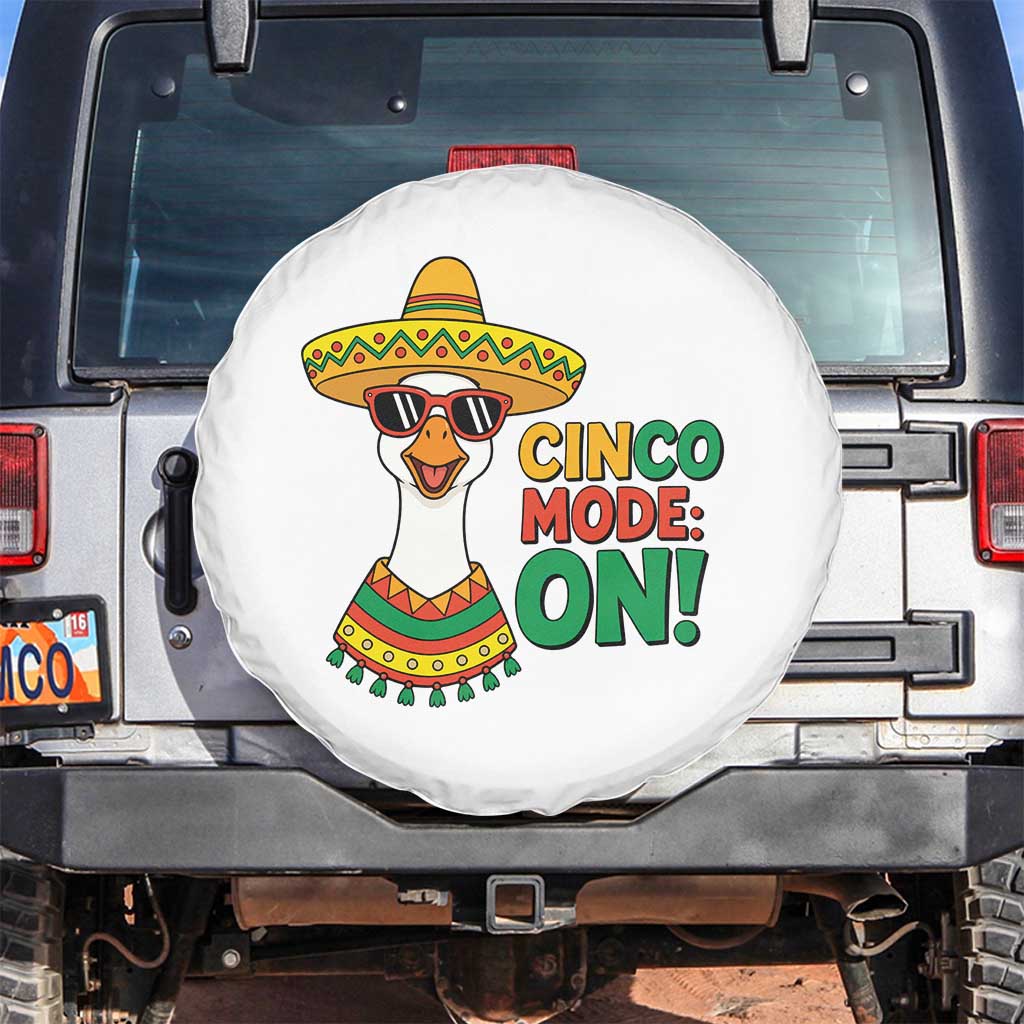 Cinco Mode On Spare Tire Cover Silly Goose Cinco De Mayo Fiesta