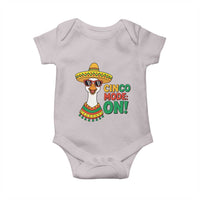 Cinco Mode On Baby Onesie Silly Goose Cinco De Mayo Fiesta