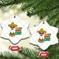Cinco Mode On Ceramic Ornament Silly Goose Cinco De Mayo Fiesta
