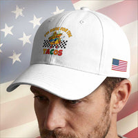 I'm Just Here for the Tacos Baseball Cap Funny Mexican Food