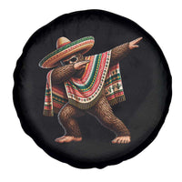 Funny Bigfoot Dabbing Cinco De Mayo Fiesta Spare Tire Cover