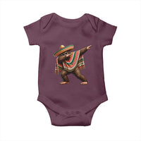 Funny Bigfoot Dabbing Cinco De Mayo Fiesta Baby Onesie