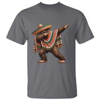 Funny Bigfoot Dabbing Cinco De Mayo Fiesta T Shirt