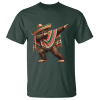 Funny Bigfoot Dabbing Cinco De Mayo Fiesta T Shirt