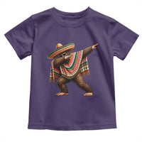 Funny Bigfoot Dabbing Cinco De Mayo Fiesta Toddler T Shirt