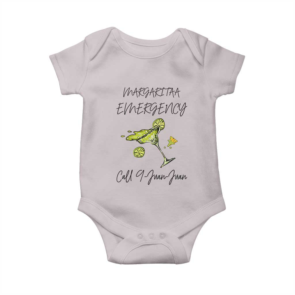 Margarita Emergency Mexican Fiesta Baby Onesie Funny Cinco de Mayo