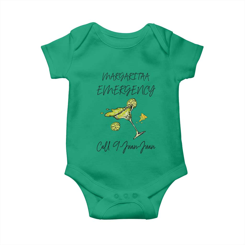 Margarita Emergency Mexican Fiesta Baby Onesie Funny Cinco de Mayo
