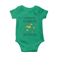 Margarita Emergency Mexican Fiesta Baby Onesie Funny Cinco de Mayo