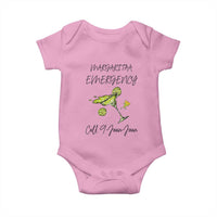 Margarita Emergency Mexican Fiesta Baby Onesie Funny Cinco de Mayo
