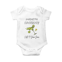 Margarita Emergency Mexican Fiesta Baby Onesie Funny Cinco de Mayo