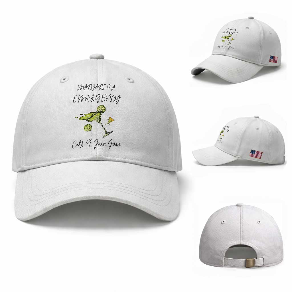 Margarita Emergency Mexican Fiesta Baseball Cap Funny Cinco de Mayo