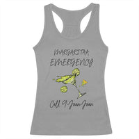 Margarita Emergency Mexican Fiesta Racerback Tank Top Funny Cinco de Mayo