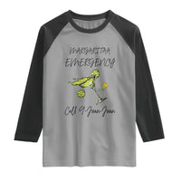 Margarita Emergency Mexican Fiesta Raglan Shirt Funny Cinco de Mayo