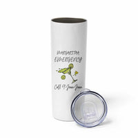 Margarita Emergency Mexican Fiesta Skinny Tumbler Funny Cinco de Mayo