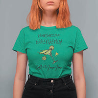 Margarita Emergency Mexican Fiesta T Shirt For Women Funny Cinco de Mayo