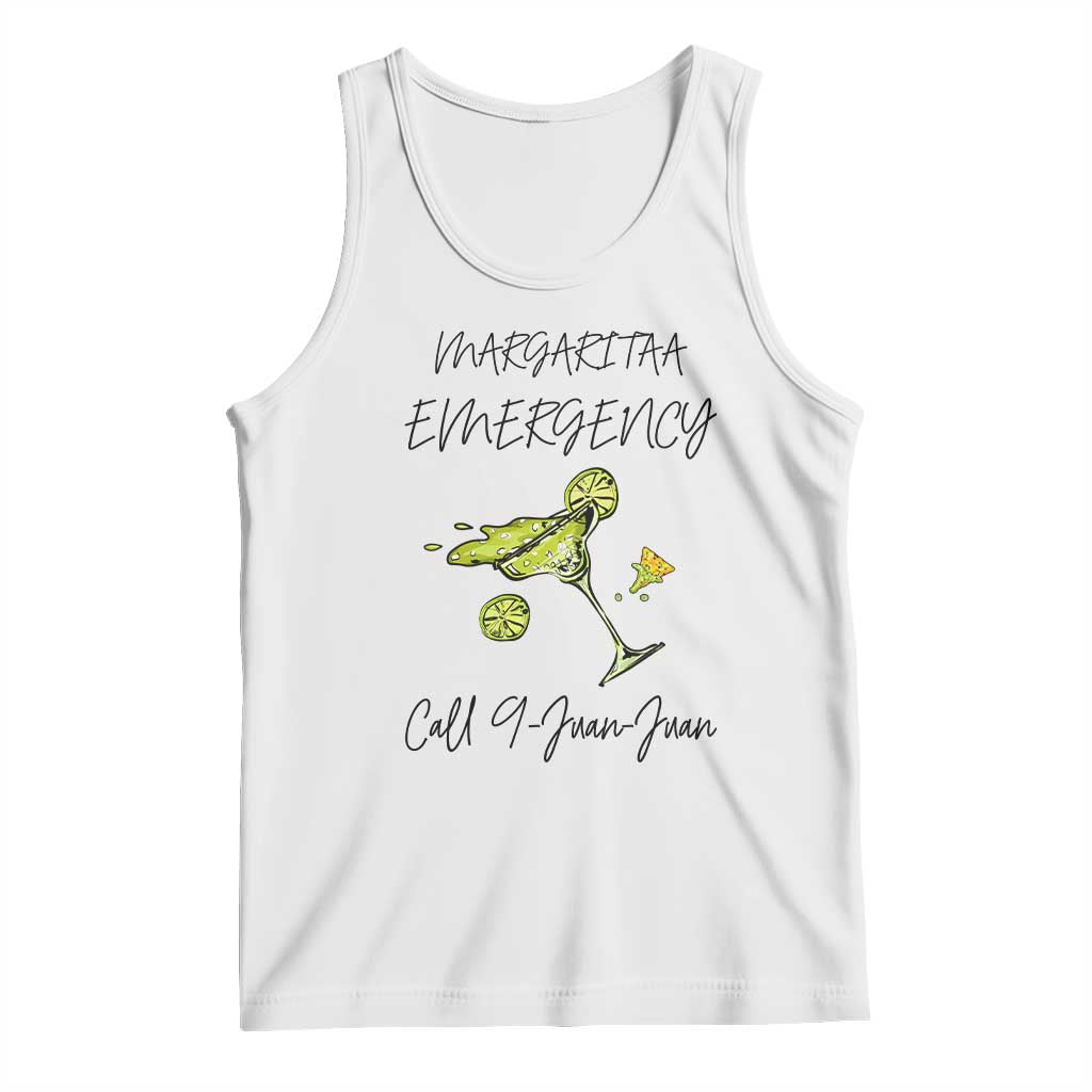 Margarita Emergency Mexican Fiesta Tank Top Funny Cinco de Mayo