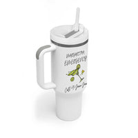 Margarita Emergency Mexican Fiesta Tumbler With Handle Funny Cinco de Mayo