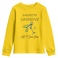 Margarita Emergency Mexican Fiesta Youth Sweatshirt Funny Cinco de Mayo