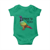 Pride Is Coo Pigeon Baby Onesie Funny LGBTQ Pride Month