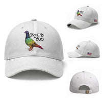 Pride Is Coo Pigeon Baseball Cap Funny LGBTQ Pride Month