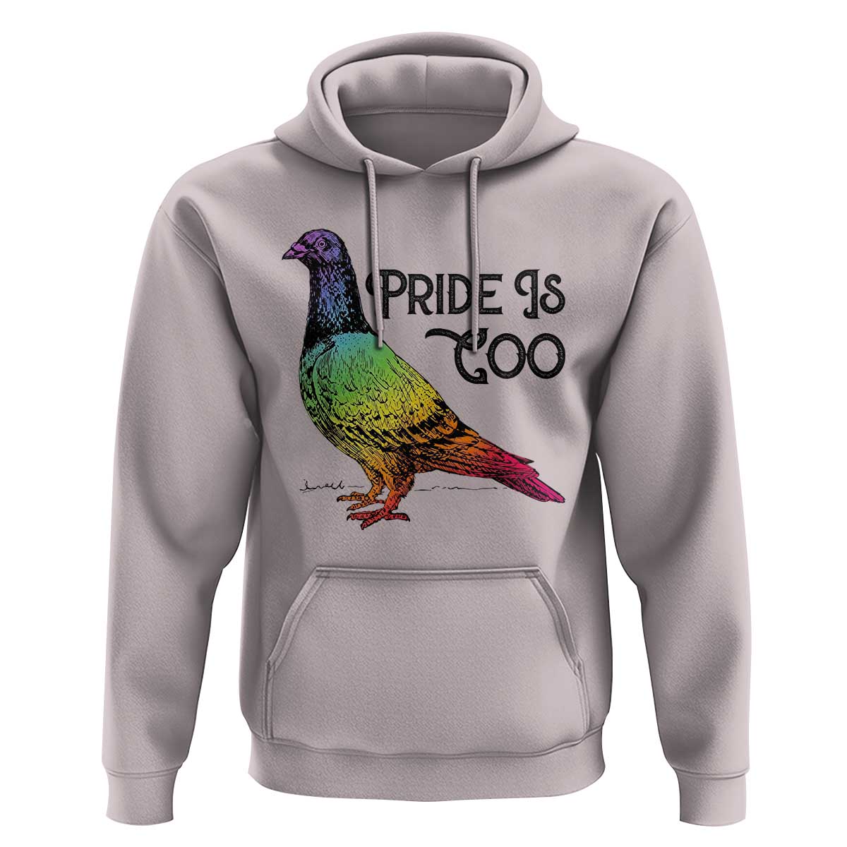 Pride Is Coo Pigeon Hoodie Funny LGBTQ Pride Month