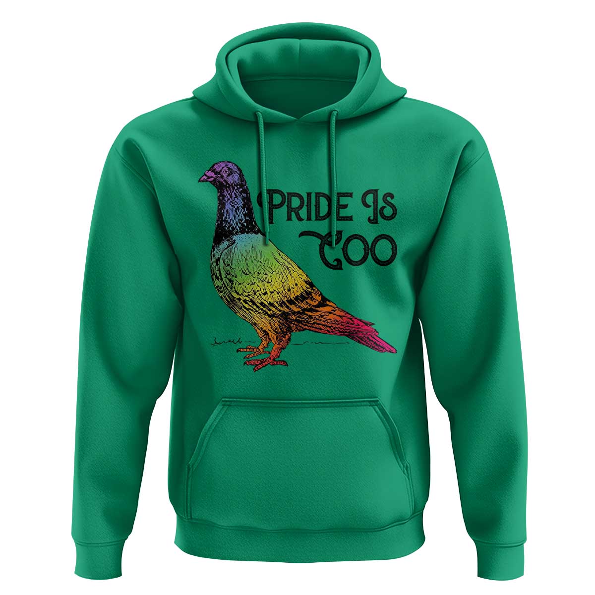 Pride Is Coo Pigeon Hoodie Funny LGBTQ Pride Month