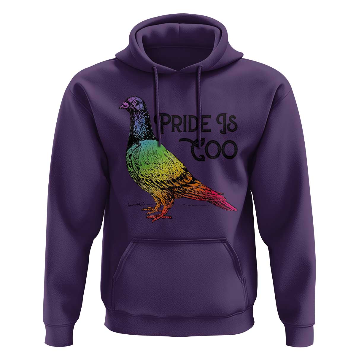 Pride Is Coo Pigeon Hoodie Funny LGBTQ Pride Month