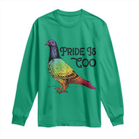 Pride Is Coo Pigeon Long Sleeve Shirt Funny LGBTQ Pride Month