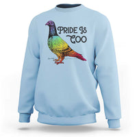 Pride Is Coo Pigeon Sweatshirt Funny LGBTQ Pride Month