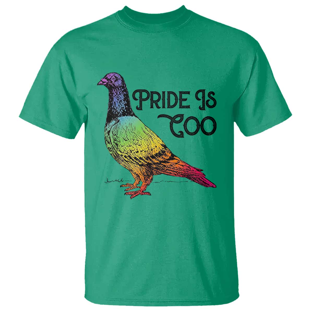 Pride Is Coo Pigeon T Shirt Funny LGBTQ Pride Month