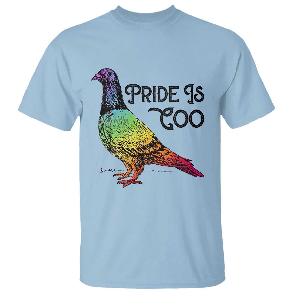 Pride Is Coo Pigeon T Shirt Funny LGBTQ Pride Month