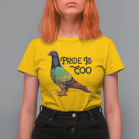 Pride Is Coo Pigeon T Shirt For Women Funny LGBTQ Pride Month
