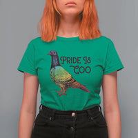 Pride Is Coo Pigeon T Shirt For Women Funny LGBTQ Pride Month