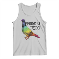 Pride Is Coo Pigeon Tank Top Funny LGBTQ Pride Month