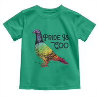 Pride Is Coo Pigeon Toddler T Shirt Funny LGBTQ Pride Month