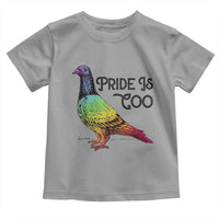 Pride Is Coo Pigeon Toddler T Shirt Funny LGBTQ Pride Month