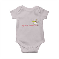 Silly Goose LGBTQ Pride Baby Onesie Off To Be Proud