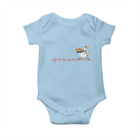 Silly Goose LGBTQ Pride Baby Onesie Off To Be Proud