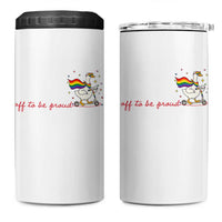 Silly Goose LGBTQ Pride 4 in 1 Can Cooler Tumbler Off To Be Proud