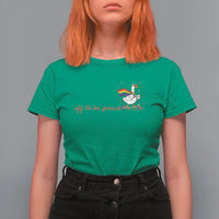 Silly Goose LGBTQ Pride T Shirt For Women Off To Be Proud