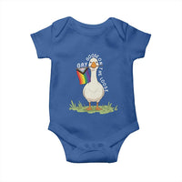 Silly Goose LGBTQ Rainbow Baby Onesie Funny Gay Pride Month