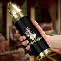 Silly Goose LGBTQ Rainbow Bullet Tumbler Funny Gay Pride Month