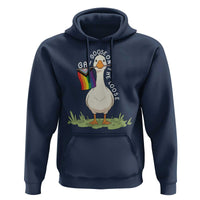 Silly Goose LGBTQ Rainbow Hoodie Funny Gay Pride Month