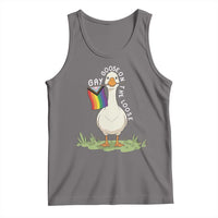 Silly Goose LGBTQ Rainbow Tank Top Funny Gay Pride Month