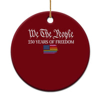 We The People Means Everyone Ceramic Ornament LGBTQ Gay Pride Rainbow Flags
